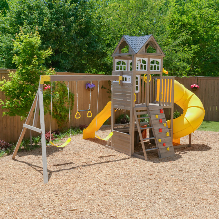 KidKraft Devonshire Swing Set Wayfair